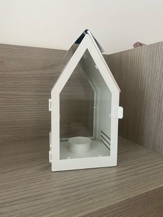 Casita Candelabro Blanca Ikea