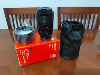 Objetivo Sony FE 90mm F2.8 Macro G OSS