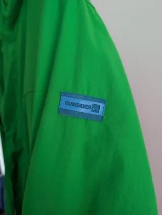 Abrigo Quiksilver Nieve Talla S Verde
