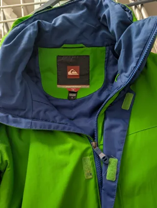Abrigo Quiksilver Nieve Talla S Verde