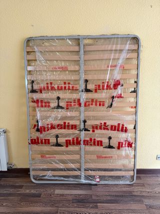 Somier Pikolin lamas madera
