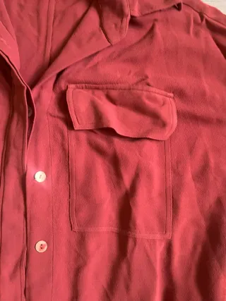 Vestido camisero Massimo Dutti teja T.36