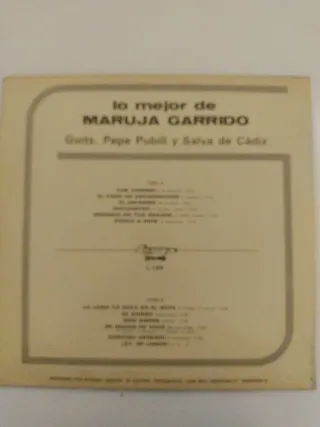 Vinilo LP Maruja Garrido Lo Mejor de