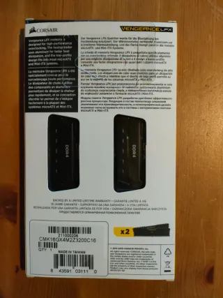 Corsair Vengeance LPX DDR4 16GB 3200MHz