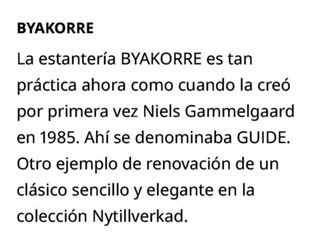 Estantería Ikea BYAKORREA nueva