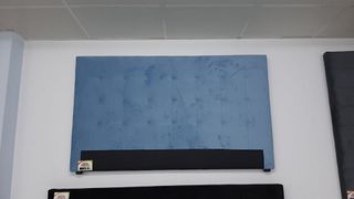 Cabecero Terciopelo Azul