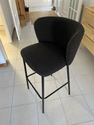 Sillas altas tapizadas