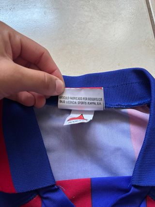 FC Barcelona 96-97 Ronaldo 9 Vintage Shirt Kappa