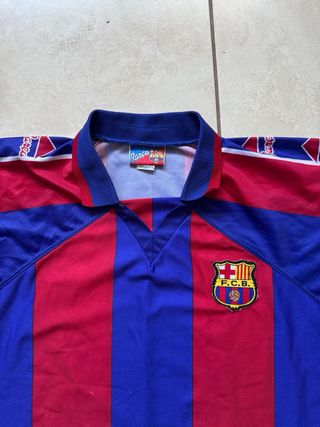 FC Barcelona 96-97 Ronaldo 9 Vintage Shirt Kappa