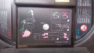 Silla de coche Be Cool roja