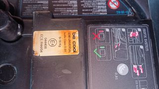 Silla de coche Be Cool roja