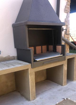 Parrilla Barbacoa Metal Negra HH-55