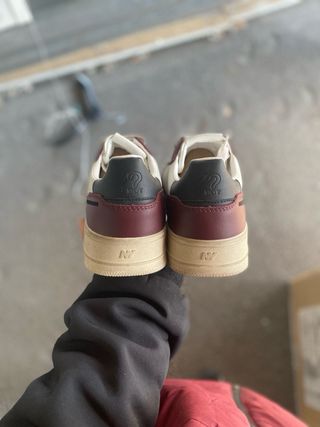 Sneakers YNOT Uomo 43 Bianco/Bordeaux Nuove