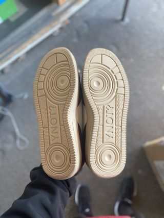 Sneakers YNOT Uomo 43 Bianco/Bordeaux Nuove