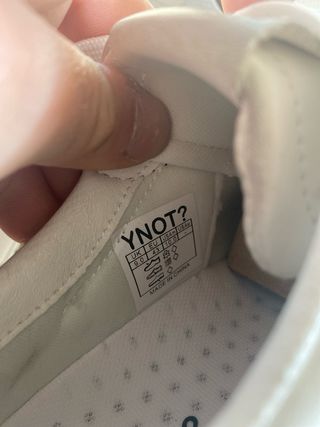 Sneakers YNOT Uomo 43 Bianco/Bordeaux Nuove