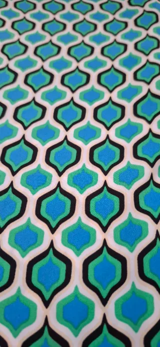 Falda Zara Estampado Geométrico Talla S