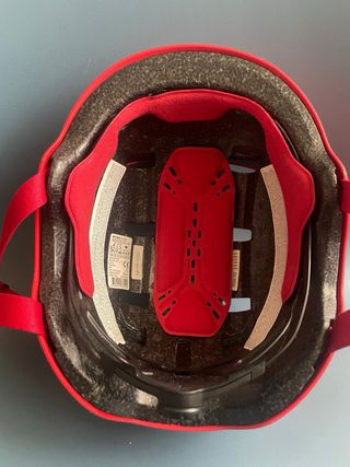 Casco Bici Bambino Decathlon Rosso