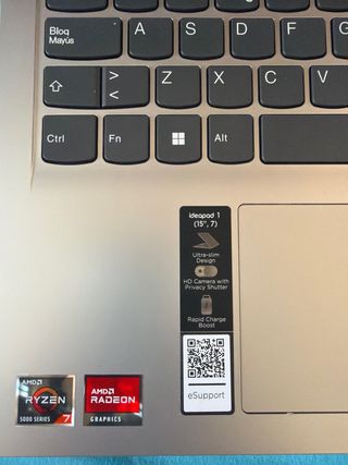 Portátil Lenovo Gris/Plateado