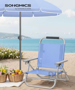 Silla de playa plegable portátil - Songmics