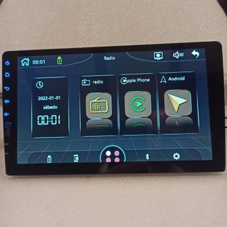 Radio 1DIN 9 CarPlay Android Auto Inalámbrico