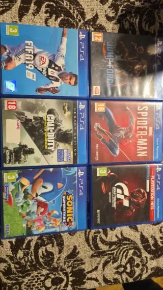 PS4 Giochi: FIFA 19, Spider-Man, Sonic