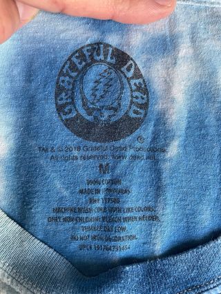 Camiseta Grateful Dead Calavera Espacial