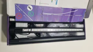 Lámpara de salón minimalista negra