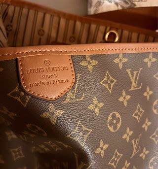 Borsa Louis Vuitton Monogram Beige/Marrone