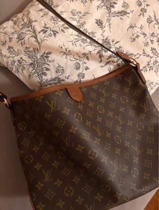 Borsa Louis Vuitton Monogram Beige/Marrone