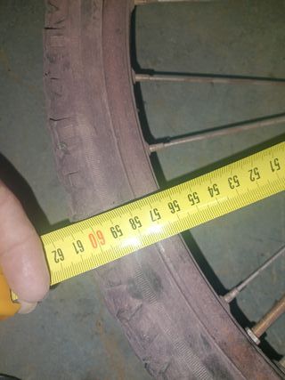 Rueda trasera 26 pulgadas 6 piñones - Sin eje, cub