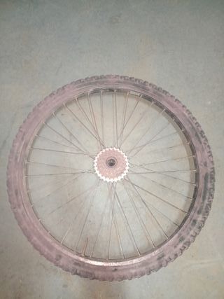 Rueda trasera 26 pulgadas 6 piñones - Sin eje, cub