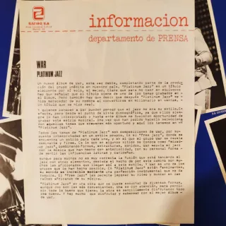 Vinilo War - Platinum Jazz (2 Discos)