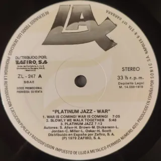 Vinilo War - Platinum Jazz (2 Discos)
