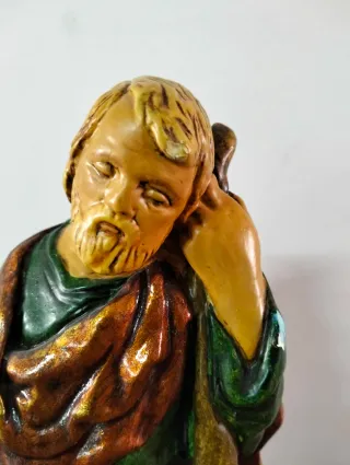 Belén figuras (San José, Virgen María, Niño Jesús)