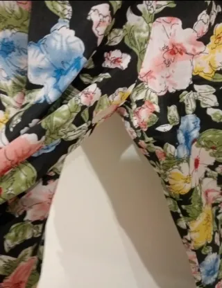 Pantalón estampado floral S