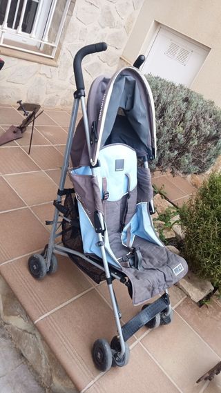 Carro Maclaren Quest Gris y Azul