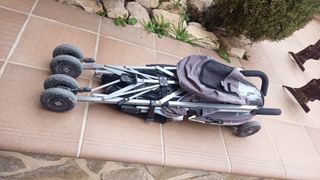 Carro Maclaren Quest Gris y Azul