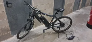 Bicicleta eléctrica Moma E-MTB 26 Fallo Batería