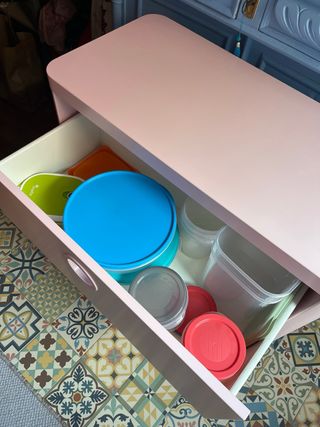 Mueble rosa 76x80x40cm