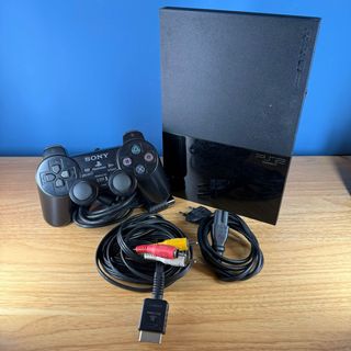 PlayStation 2 Slim Nera e controller