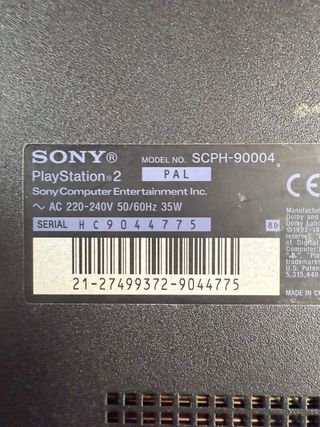 PlayStation 2 Slim Nera e controller