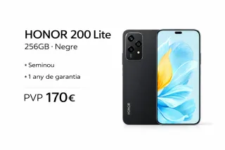 Honor 200 Lite 256GB Negre