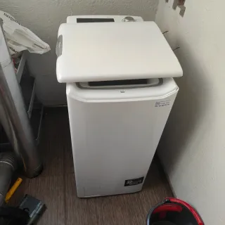 Lavadora Carga Superior Blanca (tapa rota)