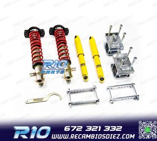 KIT SUSPENSION ROSCADA EIBACH MTS + COPELAS REGULABLES VOLKS