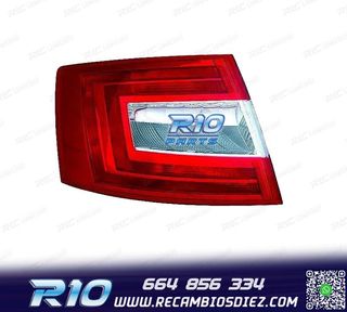 PILOTO IZQ SKODA OCTAVIA 4P 13-17 BLANCO ROJO