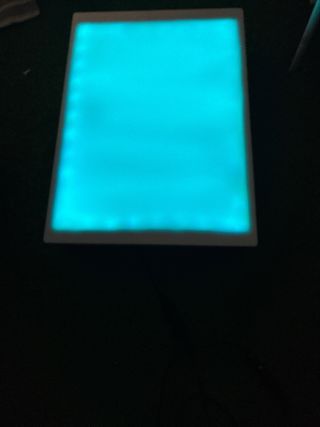 Mesa de luz infantil multicolor 30*50