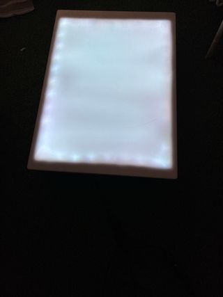 Mesa de luz infantil multicolor 30*50