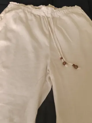 Pantalón blanco verano Talla 44