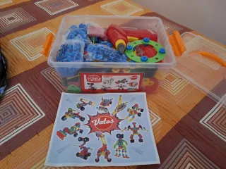Juego Construcción Vatos STEM 10 Modelos+552piezas