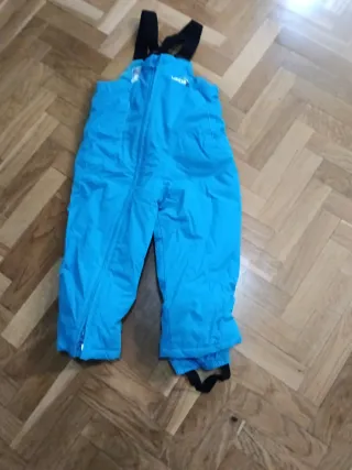 Peto de nieve/esquí para niño azul